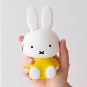 P+G Designs 3D Pochi Silicone Miffy Shaped Pouch Yellow